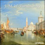 Calendario 2022 da muro J.M.W. Turner, 12 mesi, 30 x 30 cm (30 x 60 cm aperto)