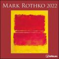 Calendario 2022 da muro Mark Rothko, 12 mesi, 30 x 30 cm (30 x 60 cm aperto)