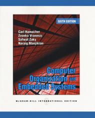 Computer Organization and Embedded Systems (Int'l Ed)