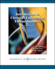 INTRODUCTION TO CHEMICAL ENGINEERING THERMODYNAMICS