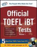 Official TOEFL iBT Tests, Volume 1 [With CD (Audio)]