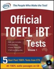 Official TOEFL iBT Tests, Volume 1 [With CD (Audio)]