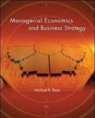 Managerial economics and business strategy