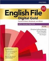 ENGL FILE 4E DIG GOLD A1/A2 STUDENT BOOK/WOORKBOOK W/O KEY+EBOOK+VCHK + SRC