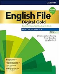 ENGL FILE 4E DIG GOLD B1/B1+ STUDENT BOOK/WOORKBOOK W/KEY + ECHK + EBOOK + SRC