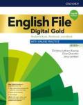 ENGL FILE 4E DIG GOLD B1/B1+ STUDENT BOOK/WOORKBOOK W/O KEY + ECHK + EBOOK + SRC