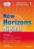 New horizons digital. Student's book-Workbook-Mydigitalbook 2.0. Per le Scuole superiori. Con CD-ROM. Con espansione online vol.1