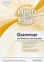 High five. Vol. 1-3. Grammar for students with DSA. Con esapsnione online. Per la Scuola media