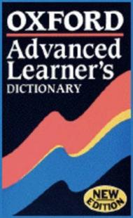 Oxford advanced learner's dictionary