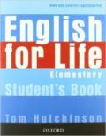 English for life. Elementary. Multipack con chiave. Student'sbook-Workbook. Per le Scuole superiori. Con MultiROM. Con espansione online