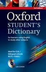 Oxford Student's Dictionary Paperback with CD-ROM