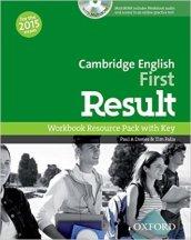 Cambridge English: First Result: Workbook Resource Pack with Key