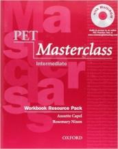 Pet masterclass. Workbook. Without key. Per le Scuole superiori. Con Multi-ROM