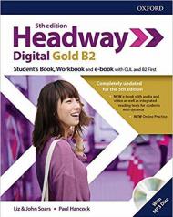 HEADWAY 5E DIG GOLD B2 STUDENT BOOK/WOORKBOOK W/O KEY + SRC