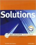 Solutions. Upper intermediate. Student's book-Workbook. Con espansione online. Con CD Audio. Per le Scuole superiori