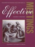 Effective Meetings: Student's Book