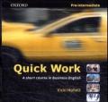 Quick Work Pre-Intermediate: Audio CD