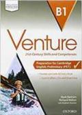 Venture. B1. Student's book-Workbook-Openbook-Studyapp. Con CD Audio. Con e-book. Con espansione online