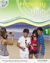 High five on holiday. Student book. Per la Scuola media. Con CD. Con espansione online: 1