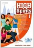 High spirits. Student's book-Workbook-Extrabook. Per la Scuola media. Con CD-ROM. Con DVD-ROM. Con espansione online: 1