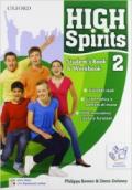 High spirits. Student's book-Workbook-Extrabook. Per la Scuola media. Con CD-ROM. Con espansione online: Volume 2