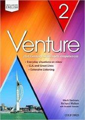 Venture: standard. Student book-Workbook. Con CD Audio. Con espansione online. Vol. 2