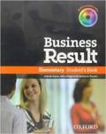 Business result. Elementary. Student's book. Per le Scuole superiori. Con DVD-ROM. Con espansione online