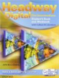 *NEW HEADWAY DIGITAL PRE INTERMEDIATE MISTO STANDARD S/C STUDENT'S BOOK + WORKBOOK WITHOUT KEY + MY DIGITAL BOOK CD-ROM+ ESPANSIONE ONLINE