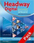 HEADWAY DIGITAL INTERMEDIATE 4th MISTO STANDARD C/C STUDENT'S BOOK + WORKBOOK WITH KEY + ESPANSIONE ONLINE + CD-ROM