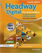 New headway digital. Pre-intermediate. Student's book-Workbook. Without key. Con CD-ROM. Con espansione online