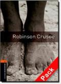 Oxford Bookworms Library: Level 2:: Robinson Crusoe audio CD pack Level 2