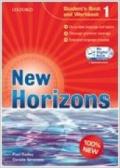 New horizons. Student's book-Workbook-Homework book. Con espansione online. Con CD Audio. Per le Scuole superiori vol.1