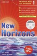 New horizons. Student's book-Workbook-Homework book. Con espansione online. Per le Scuole superiori. Con CD Audio. Con CD-ROM: 1