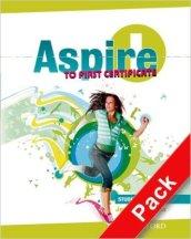 Aspire. Student's pack: Student's book-Workbook-My digital book. Con espansione online. Per le Scuole superiori: 1