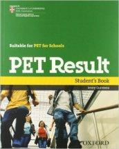PET RESULT Student's Book - Suitable for PET for Schools
