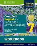 Complete English for Cambridge Lower Secondary Student Workbook 7 (First Edition)