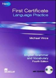 FIRST CERTIFICATE LANGUAGE PRACTICE + CD ROM + KEY ENGLISH GRAMMAR AND VOCABULARY - FOURTH EDITION