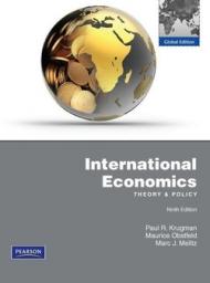 International economics. Theory & policy