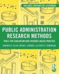 Public Administration Research Methods: Tools for Evaluation and Evidence-Based Practice