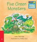 Five green monsters