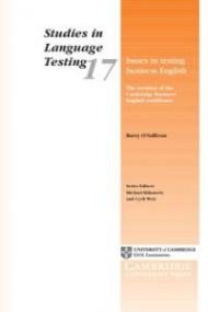 Issues in Testing Business English: The Revision of the Cambridge Business English Certificates