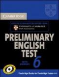 Cambridge preliminary english test. Self study pack. Per le Scuole superiori. Audiolibro. CD Audio. 6.