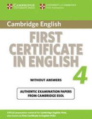 Cambridge first certificate in english. For updated exam. Student's book. Per le Scuole superiori. 4.