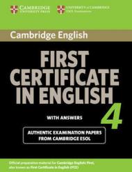 Cambridge first certificate in english. For updated exam. Student's book with answers. Per le Scuole superiori: 4