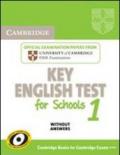 ESOL CAMB KET FOR SCHOOL 1 STD WO/A