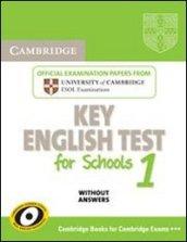 ESOL CAMB KET FOR SCHOOL 1 STD WO/A