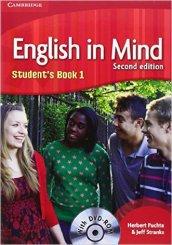 ENGLISH IN MIND LEVEL 1 - STUDENT'S BOOK + DVD ROM CD-ROM E DVD-ROM