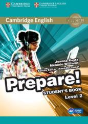 CAMBRIDGE ENGLISH PREPARE! LEVEL 2 STUDENT'S BOOK