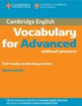 Cambridge Vocabulary for Advanced without Answers