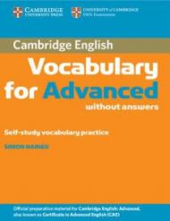 Cambridge Vocabulary for Advanced without Answers